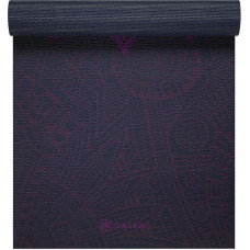 Gaiam Vingrošanas paklājiņš Gaiam Plum Sundial 6 mm 62572