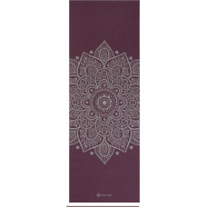 Gaiam Midnight Plum Sundial Flower Jogas paklājiņš 5mm 65734