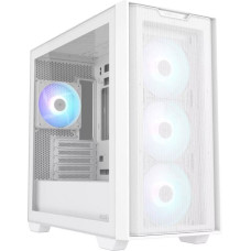 Asus CASE MINITOWER MITX W/O PSU/A21 PLUS TG ARGB WHITE ASUS