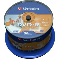 Verbatim DVD-R 4.7 GB 16x 50 sztuk (43533)