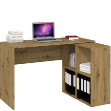 Top E Shop Topeshop PLUS 2X2 ARTISAN computer desk Oak colour