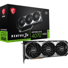 MSI Karta graficzna MSI GeForce RTX 4070 Ti SUPER Ventus 3X OC 16GB GDDR6X