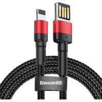 Baseus Cafule Double-sided USB Lightning Cable 2,4A 1m (Black+Red)