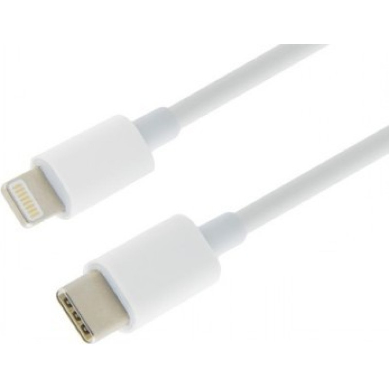 Avacom DATOVY A NABIJECI USB CABLE TYPE-C - LIGHTNING, 100CM, WHITE