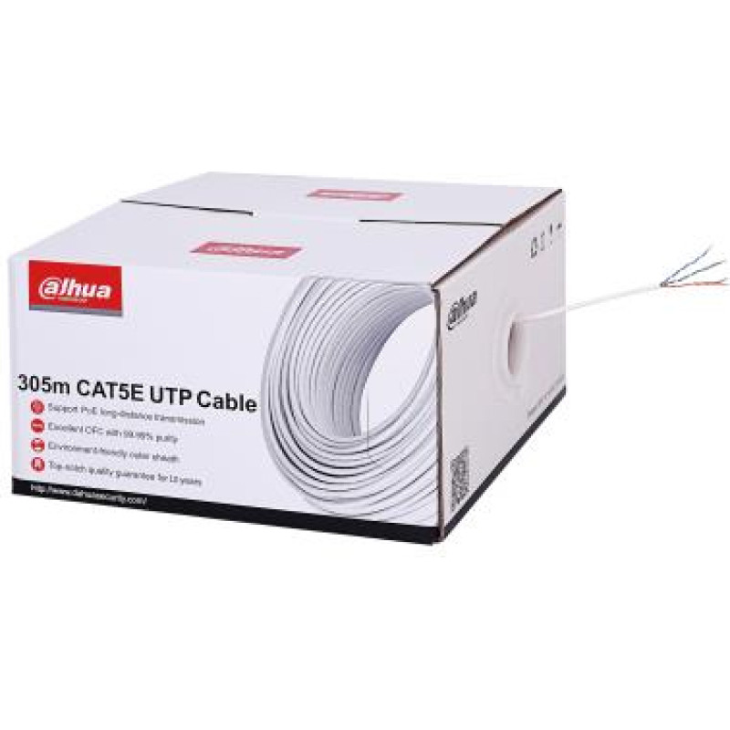 Dahua CABLE CAT5E UTP 305M WHITE/PFM920I-5EU-C DAHUA