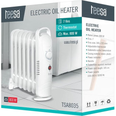 Teesa TSA8035 Electric Oil Heater White 800 W