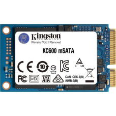 Kingston Technology 256G SSD KC600 SATA3 mSATA