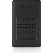 Verbatim Store\'n\'Go Externe Festplatte 2TB Schwarz Silber 53403