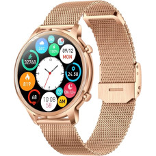 Manta Multimedia Sp. Z O.o. Manta Kelly women's smartwatch gold steel