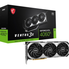 MSI Karta graficzna MSI GeForce RTX 4060 Ti Ventus 3X OC 8GB GDDR6