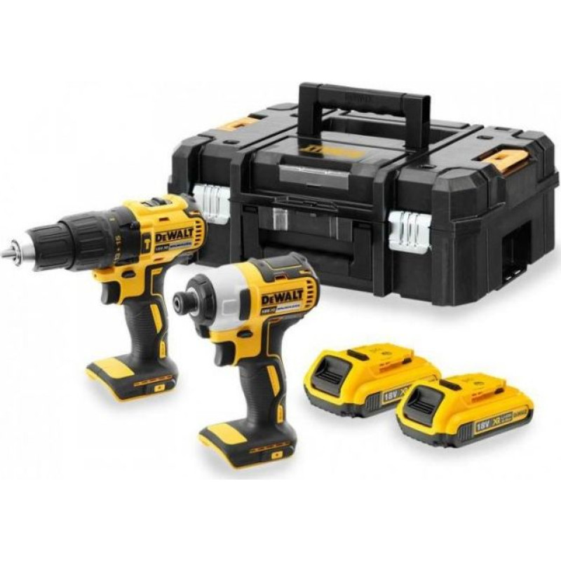 Dewalt Zestaw elektronarzędzi Dewalt 6-elementowy (DCK2060D2T-QW)