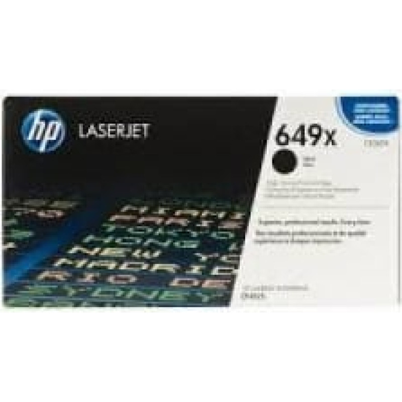 HP Tonerpatrone - 649X - CE260X - black CE260X