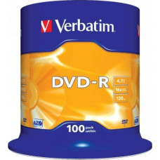 Verbatim DVD-R 4.7 GB 16x 100 sztuk (43549)