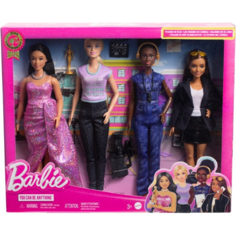 Mattel - Barbie Signature Barbie Career Of The Year Women In Film Set Of 4 Dolls