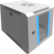 Extralink Rack cabinet 4U 10-inches grey hanging