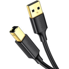 Ugreen US135 USB 2.0 AM to BM Print Cable, gold plated, 3m (black)