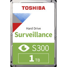 Toshiba Dysk serwerowy Toshiba S300 Surveillance 1TB 3.5'' SATA III (6 Gb/s)  (HDWV110UZSVA)