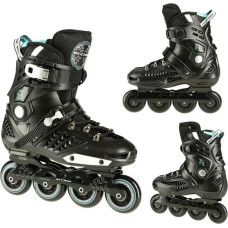 Nils Extreme Skrituļslidas NA20001 BLACK SIZE 44 SLALOM IN-LINE SKATES NILS EXTREME