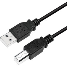 Logilink Kabel USB LogiLink USB-A - USB-B 5 m Czarny (CU0009B)