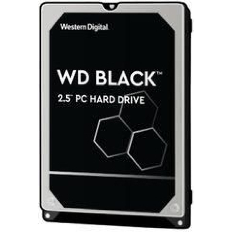 Western Digital HDD|WESTERN DIGITAL|Black|1TB|SATA|SATA 3.0|64 MB|7200 rpm|2,5