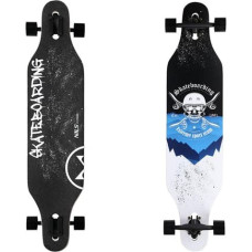 Nils Extreme Longbords SKULL WOOD SKATE NILS EXTREME