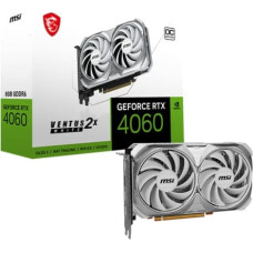 MSI GeForce RTX 4060 Ventus 2X 8G OC GDDR6 White V516-030R