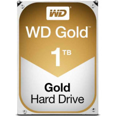 Western Digital HDD|WESTERN DIGITAL|Gold|1TB|SATA 3.0|128 MB|7200 rpm|3,5