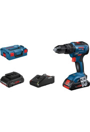 Bosch GSB 18V-55 PROFESSIONAL 1800 RPM Keyless 1.1 kg Black, Blue, Red