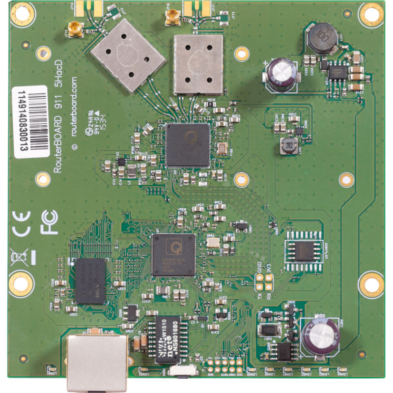 Mikrotik 911 Lite5 ac | Router WiFi | RB911-5HacD, 5GHz, 1x RJ45 100Mb/s