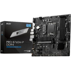 MSI PRO B760M-P DDR4 Intel Mainboard mATX 7E02-001R