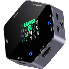 Blitzwolf 8in1 docking station BW-TH16 USB 100W LCD Smart Display