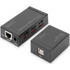 Digitus HUB USB Digitus 1x RJ-45  + 4x USB-A 2.0 (DA-70143)