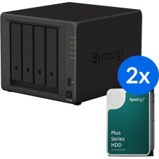 Synology Serwer Synology Synology DS923+ /16T | 4-zatokowy serwer NAS w zestawie z dyskami o łącznej pojemności 16TB, Tower