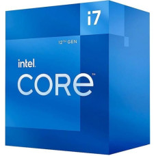 Intel CPU|INTEL|Desktop|Core i7|i7-12700|Alder Lake|2100 MHz|Cores 12|25MB|Socket LGA1700|65 Watts|GPU UHD 770|BOX|BX8071512700SRL4Q