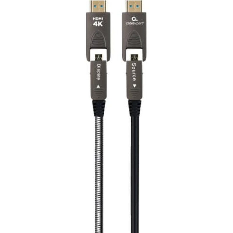 Cablexpert AOC High Speed HDMI D-A Cable Armored 20m CCAP-HDMIDD-AOC-20M