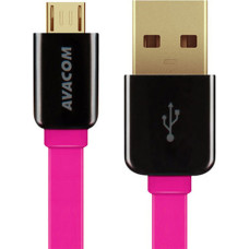 Avacom MIC-120P USB CABLE - MICRO USB, 120CM, PINK