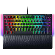 Razer Datora tastatūra Razer  
        
     | BlackWidow V4 75% | Mechanical Gaming keyboard | Wired | US | Black