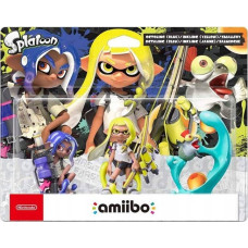 Nintendo Figurki Amiibo Splatoon 3 / 3 Figurki: Octoling (Blue) / Inkling (Yellow) / Smallfry