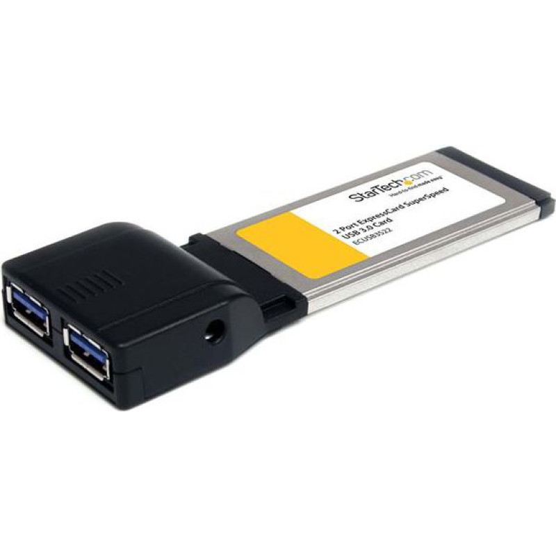 Startech Kontroler StarTech ExpressCard/34 - 2x USB 3.0 (ECUSB3S22)