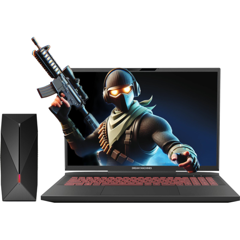 Dream Machines Laptop Dream Machines RX4080-17PL31 i9-14900HX / 32 GB / 1 TB / RTX 4080 / 240 Hz