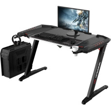 Ultradesk Biurko Ultradesk Rocket Czarne 128 cmx68 cm