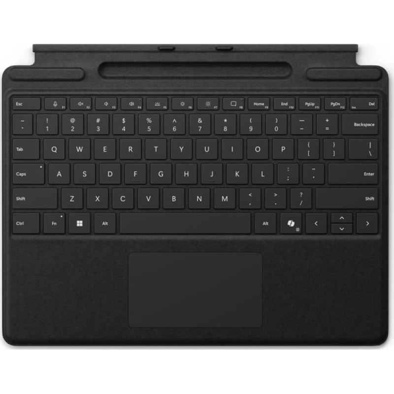 Microsoft Klawiatura Microsoft Microsoft - Tastatur - mit Touchpad, Beschleunigungsmesser, Surface Slim Pen 2 Ablage- und Ladeschale