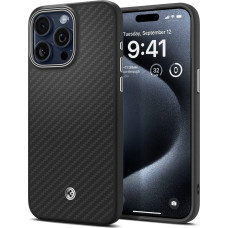 Spigen Spigen Enzo Aramid, matte black - iPhone 15 Pro Max