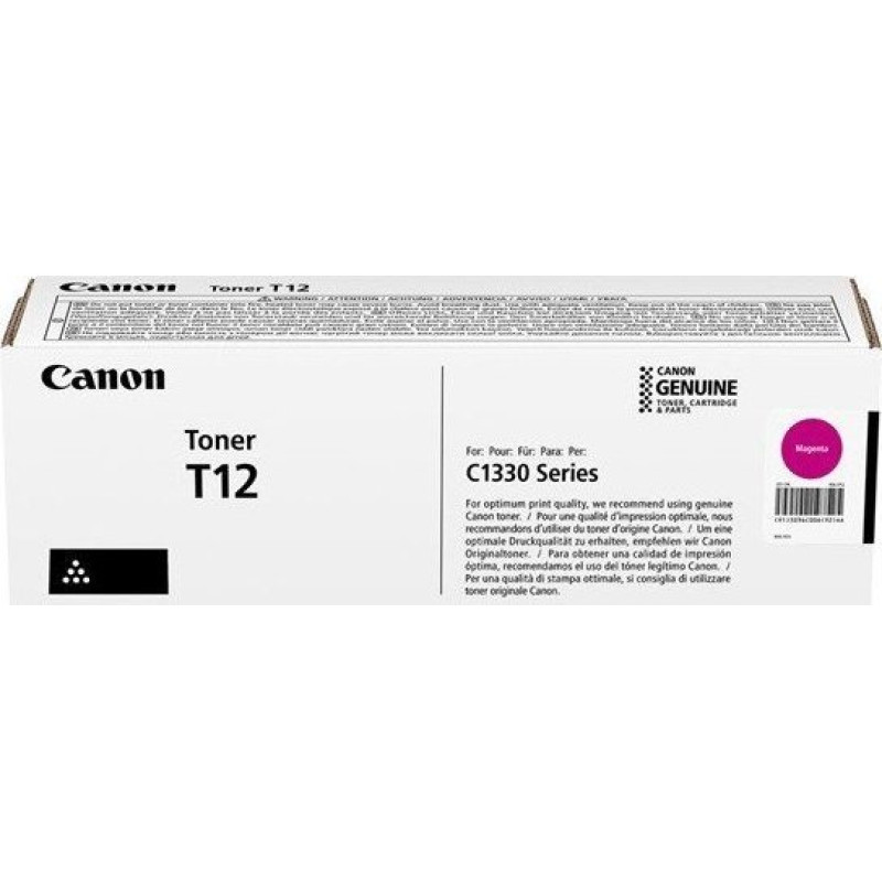 Canon Toner Canon T12 Magenta Oryginał Canon i-SENSYS X C1333 (5096C006)