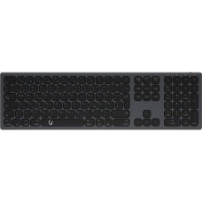 Keysonic Klawiatura Keysonic KEYSONIC KSK-8023BTRF Full-Size Keyboard BT RF Windows macOS Android USB Type C Kabel Laden in 2 bis 3 Stunden Reichweite von 8 m