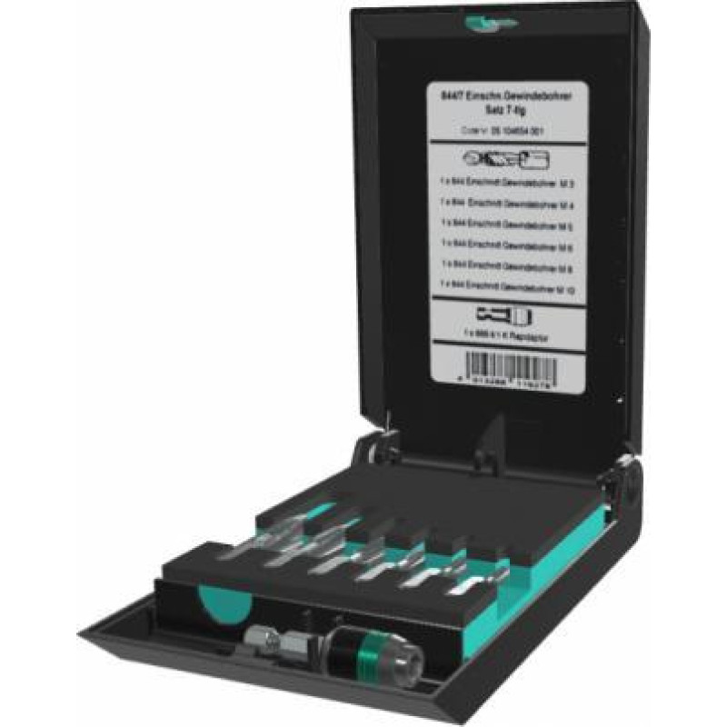 Wera Wera 844/7 Tap Bits Set