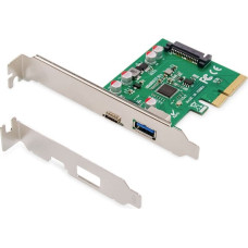 Digitus Kontroler Digitus PCIe USB Type-C + USB Type-A do 10 GB/s (DS-30225)