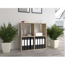 Top E Shop Topeshop MALAX 2X2 SONOMA living room bookcase