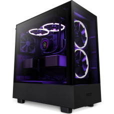 Nzxt Case|NZXT|H5 ELITE|MidiTower|Case product features Transparent panel|Not included|ATX|MicroATX|MiniITX|Colour Black|CC-H51EB-01