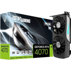 Zotac Karta graficzna Zotac Gaming GeForce RTX 4070 Twin Edge OC 12GB GDDR6 (ZT-D40740H-10M)